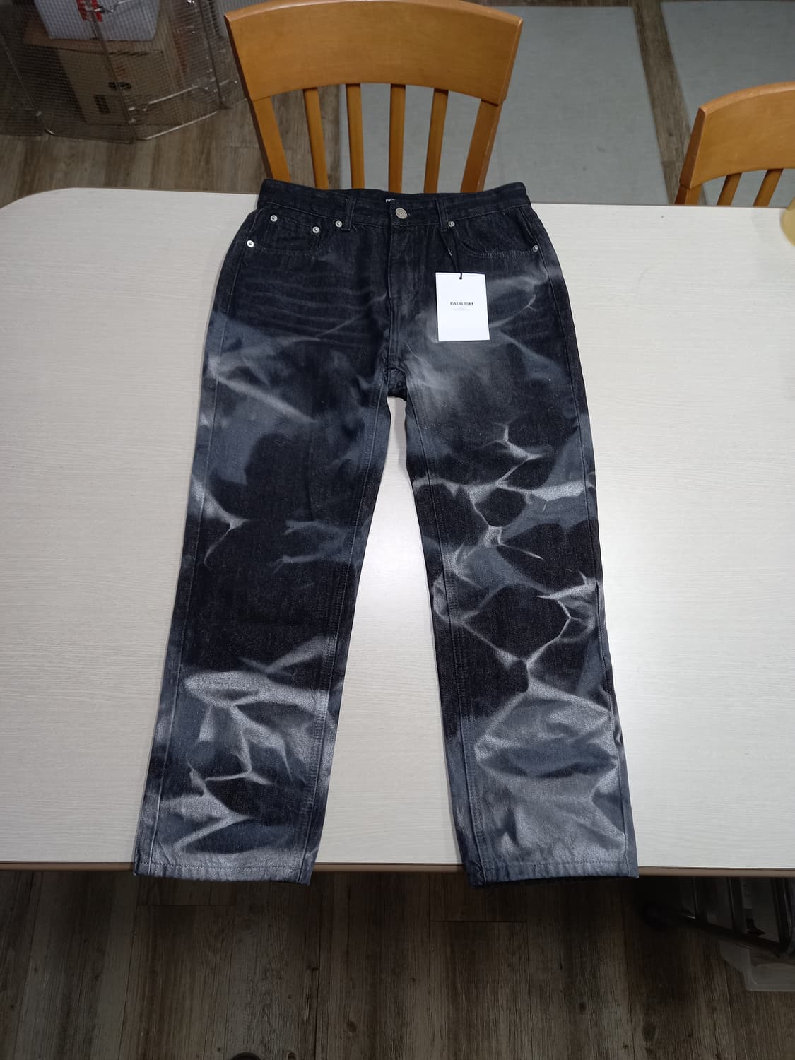 29 새상품 FATALISM 여성용 일자진 블랙 커스텀 29-544 상품이미지1