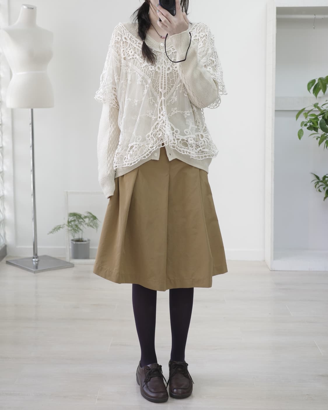  Coquette crochet knit 상품이미지4