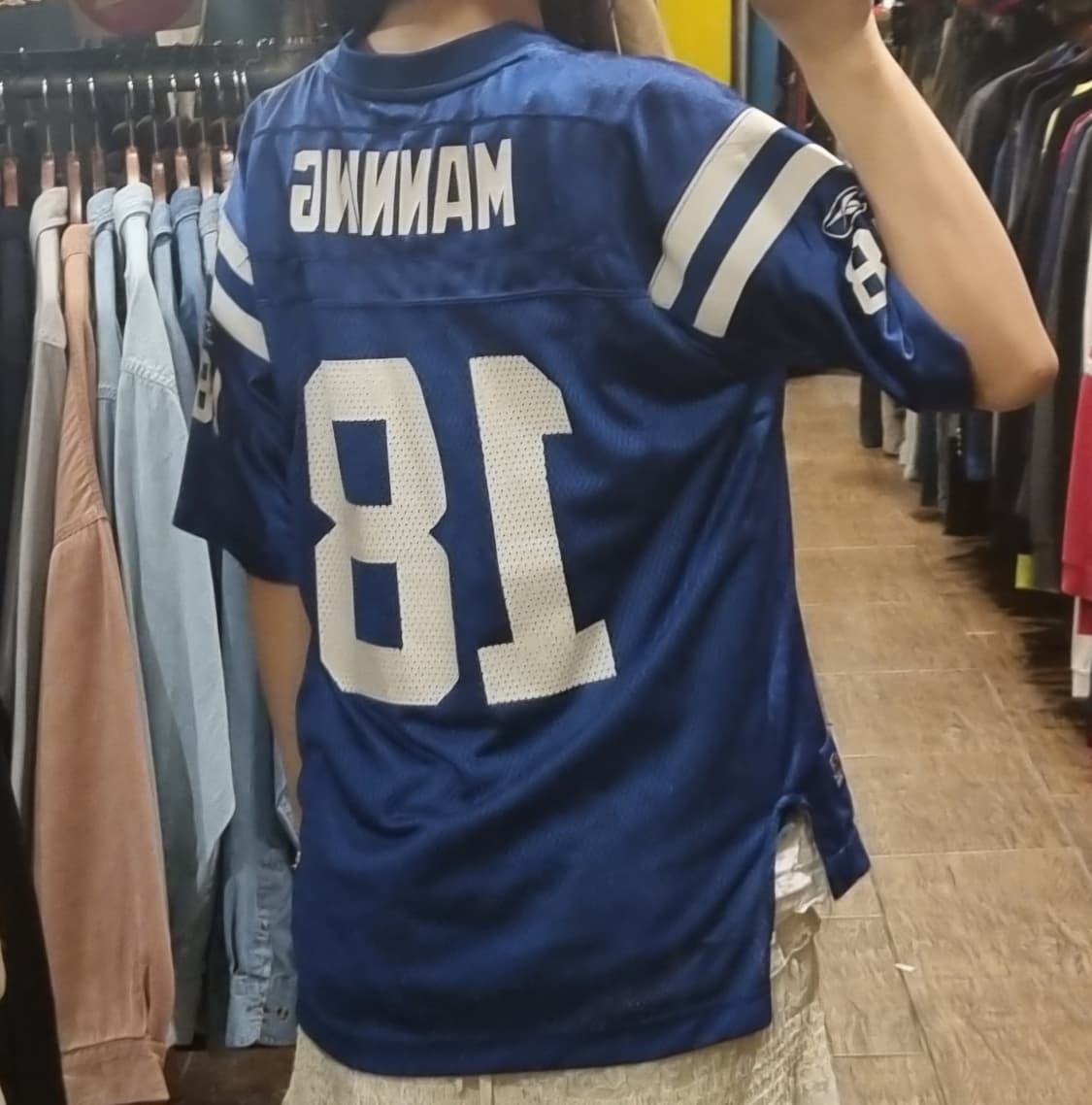 [Hi] NFL 풋볼 져지 반팔티 블루 상품이미지5