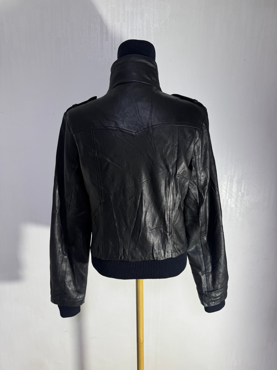 As know as 양가죽 밀리터리 자켓 y2k lgb goa 상품이미지5