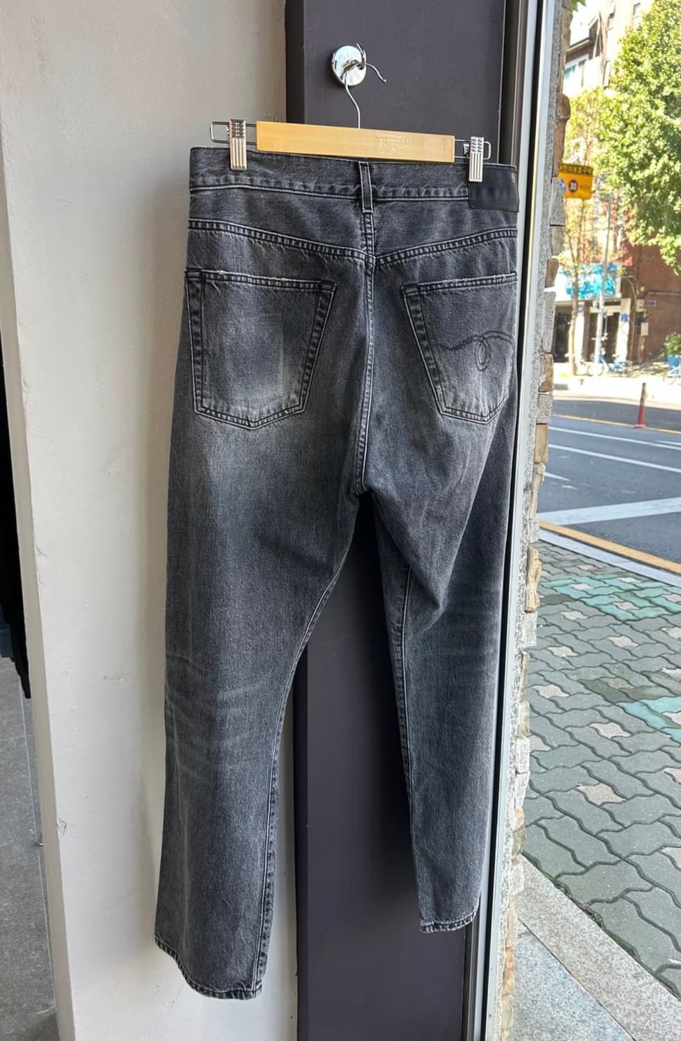 R13 알써틴 25SS 크로스오버 데님 팬츠 상품이미지6