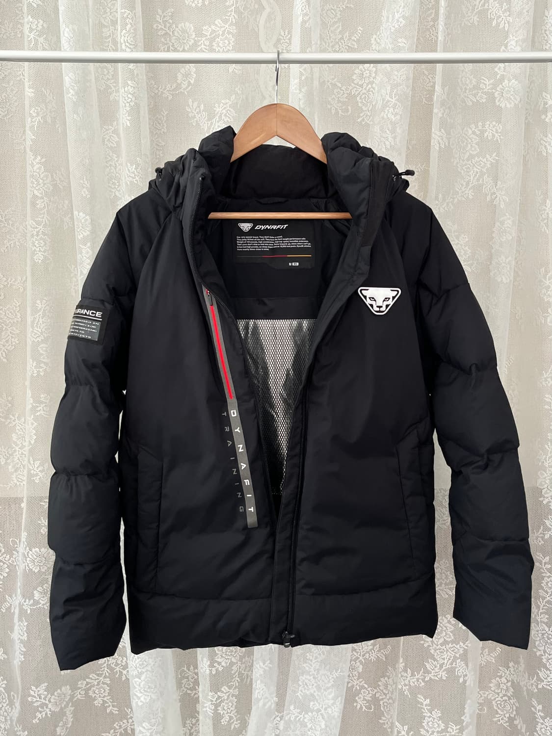 95) 다이나핏 덕다운 패딩 점퍼 블랙 상품이미지3