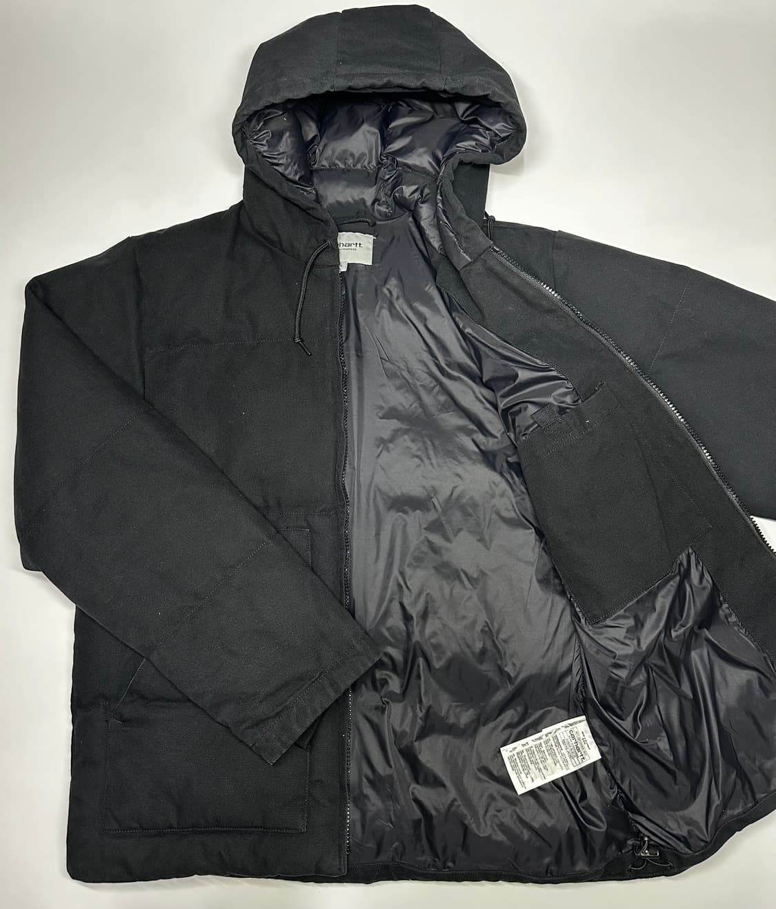 칼하트 블랙 후드 자켓 상품이미지2