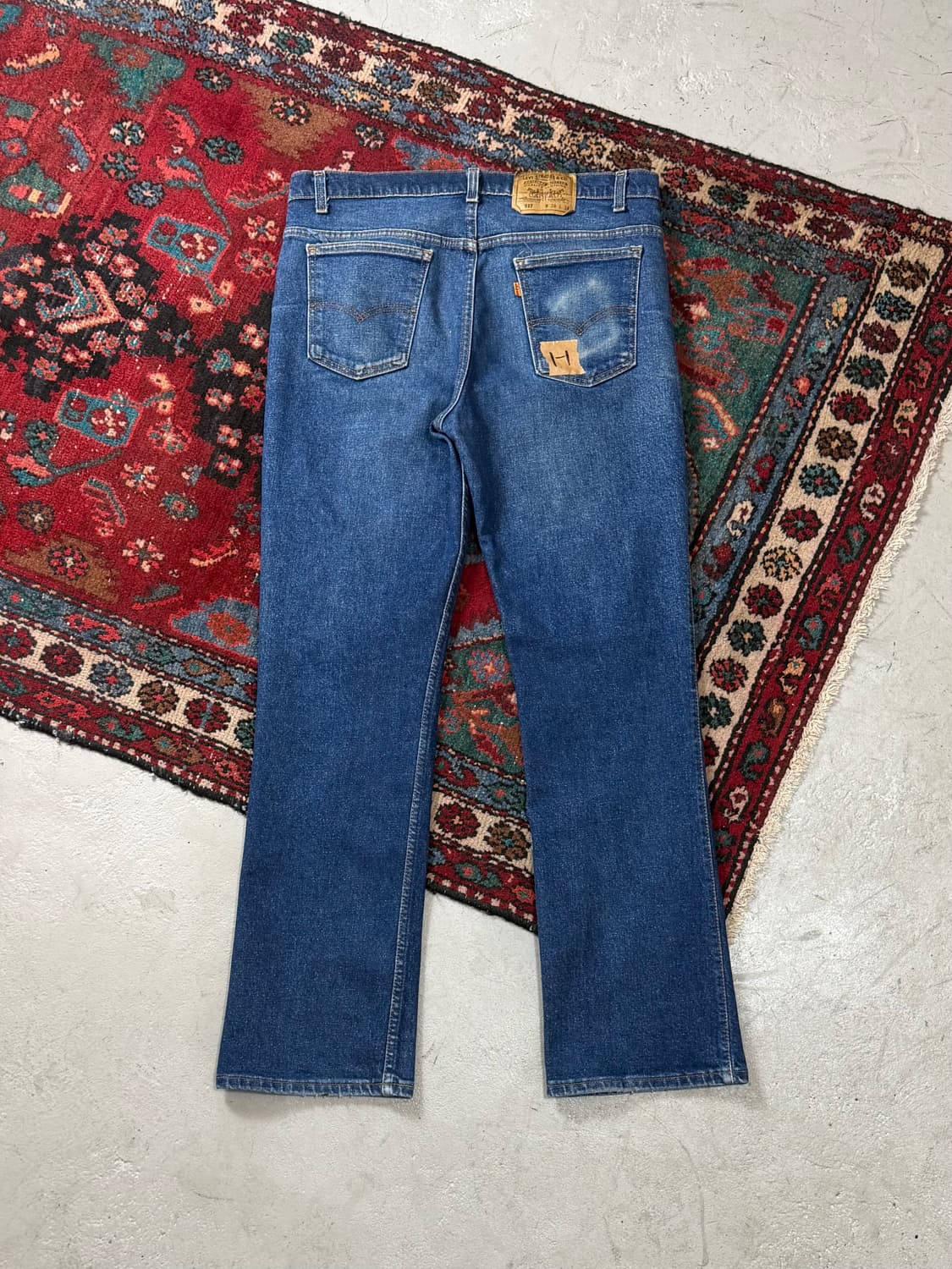 90's USA 빈티지 리바이스 517 오렌지탭 부츠컷 상품이미지3