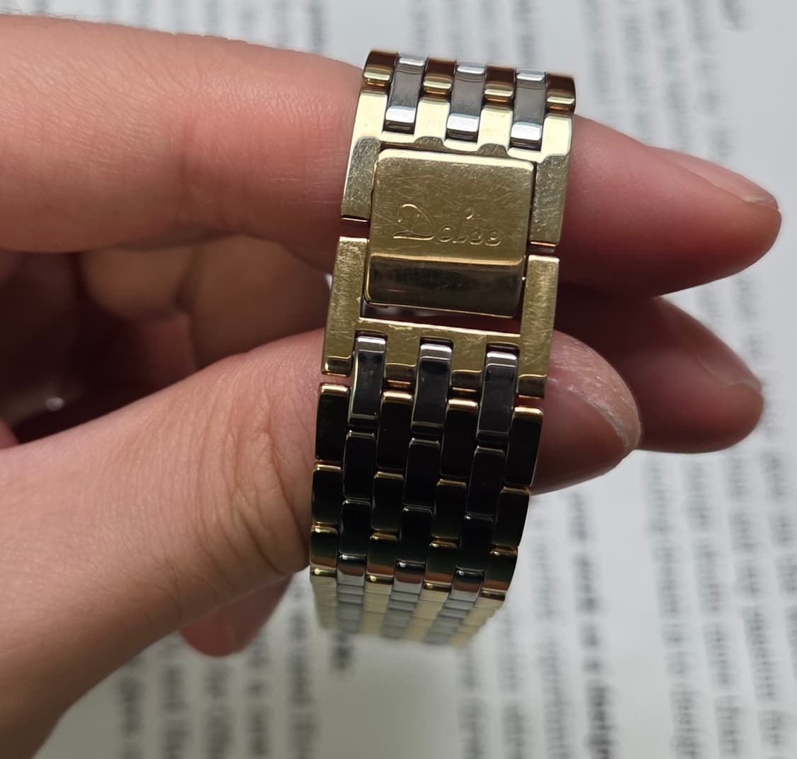 빈티지 세이코 돌체 오리지널 그레이다이얼 슬림쿼츠 브레이슬릿 ver. 상품이미지6