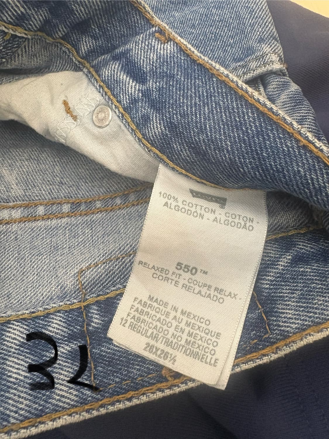 리바이스550청바지 데님 팬츠 빈티지 ( 사이즈 맞으시면 데려가세요..) 상품이미지5