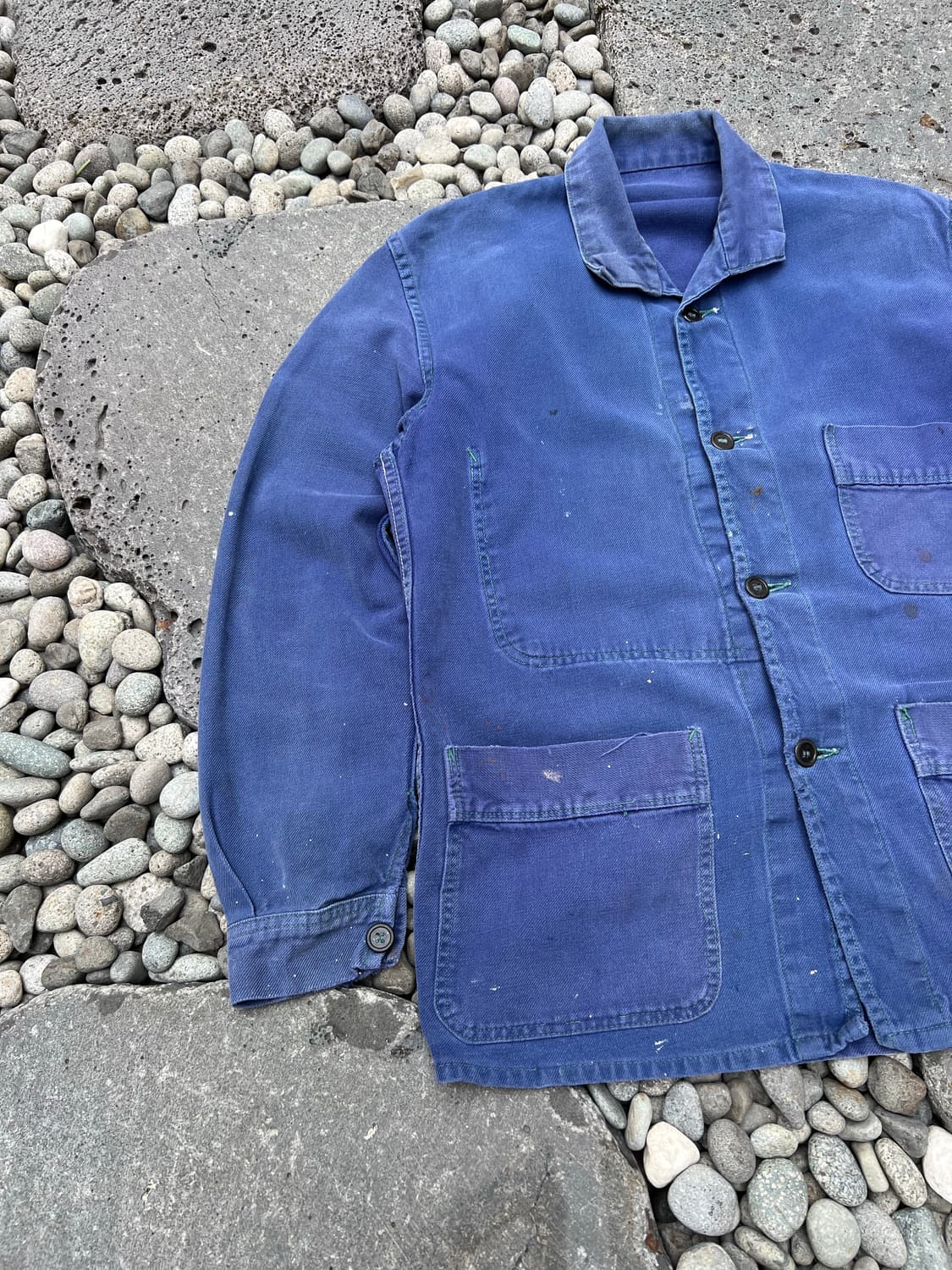 FADED VINTAGE WASHING FRENCH 빈티지프렌치워크자켓 상품이미지4