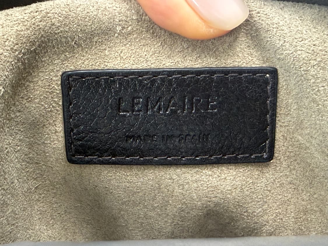 르메르 기어백 에스프레소 위켄드 라지 판매합니다. 상품이미지5