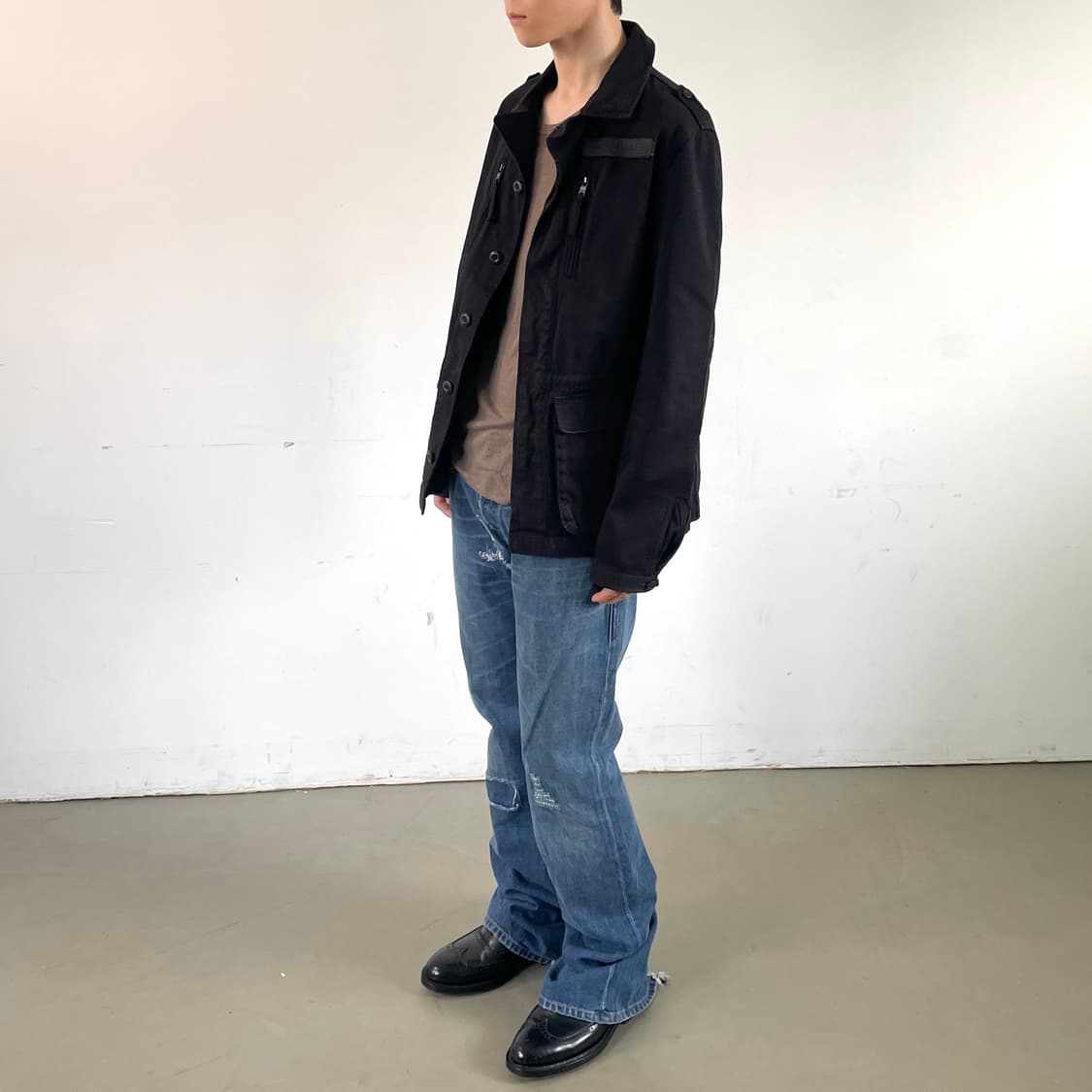 아르마니 익스체인지 f2 밀리터리 자켓 상품이미지3