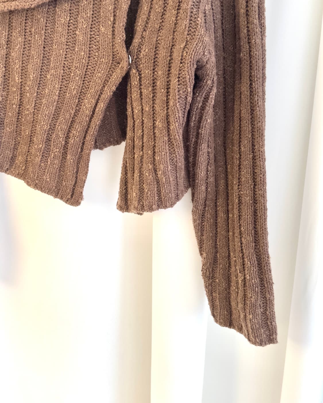 [OVER FLOW] asymmetry knit cardigan 상품이미지3