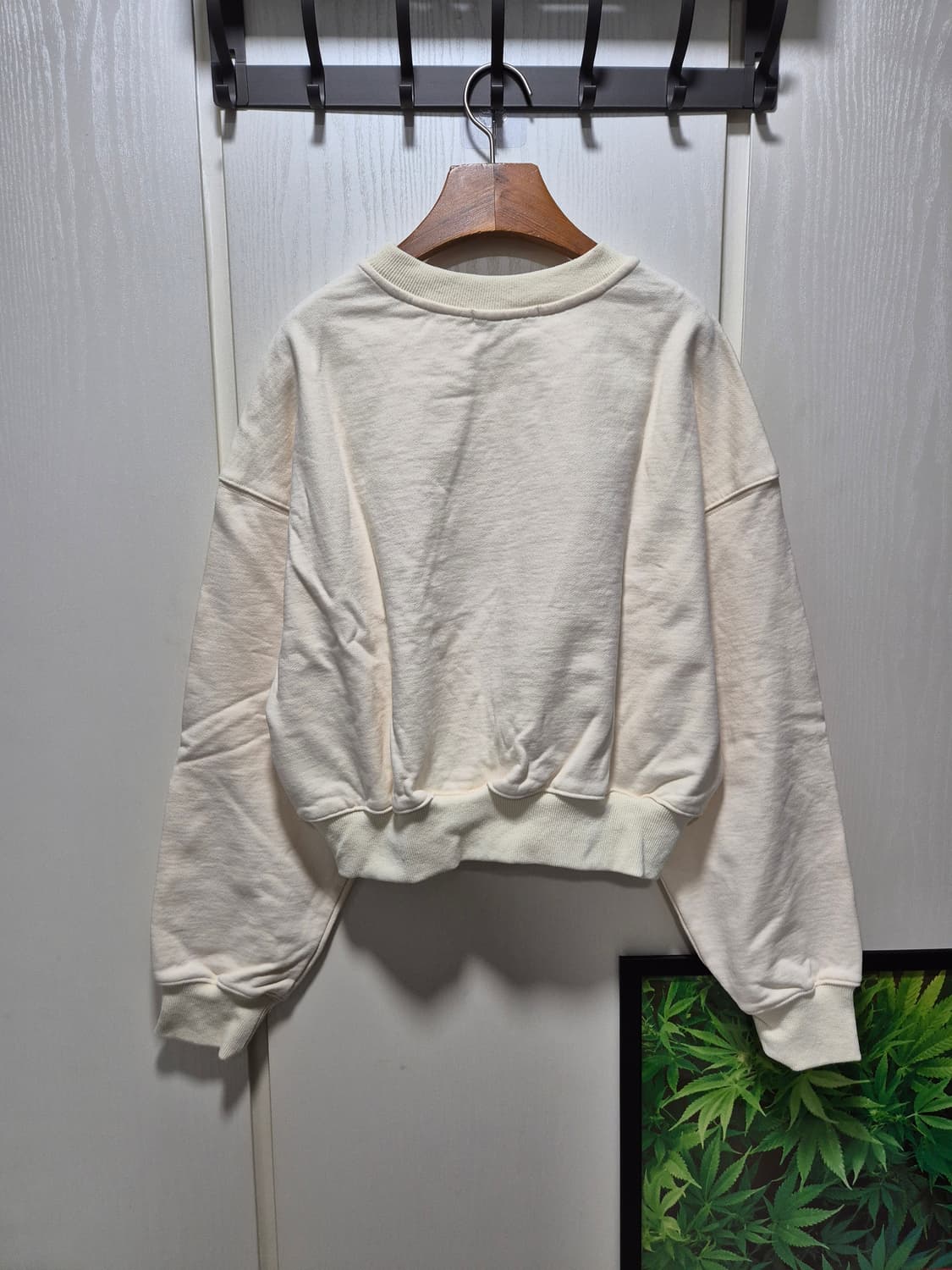 (세일)(새상품)DIAIRE 디아에르 아이보리 맨투맨 상품이미지10