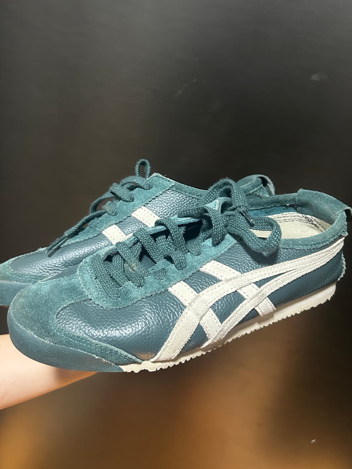 오니츠카타이거 그린베이지 240 상품이미지2