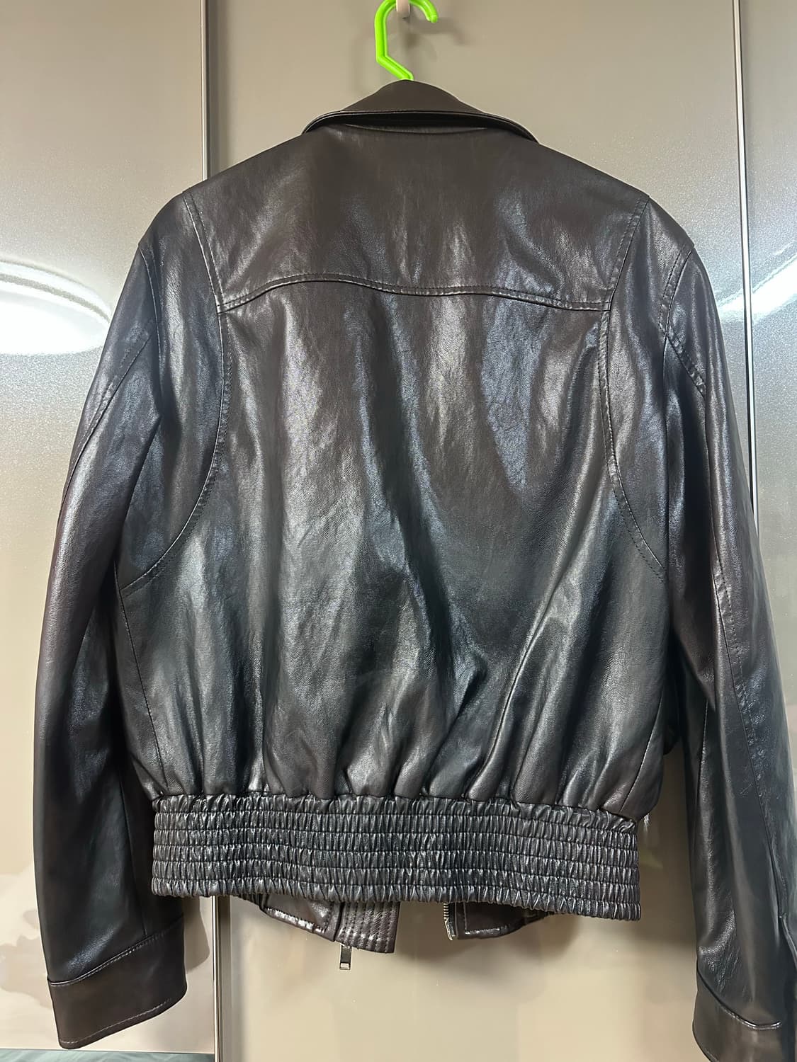 노이어 레더 그라데이션 필드 자켓 (브라운) 상품이미지2