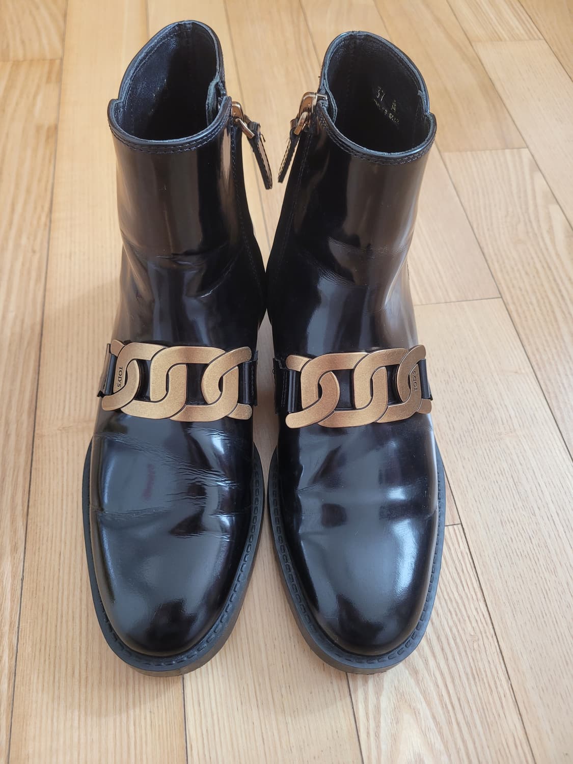 토즈 레더 앵클부츠 37 상품이미지1