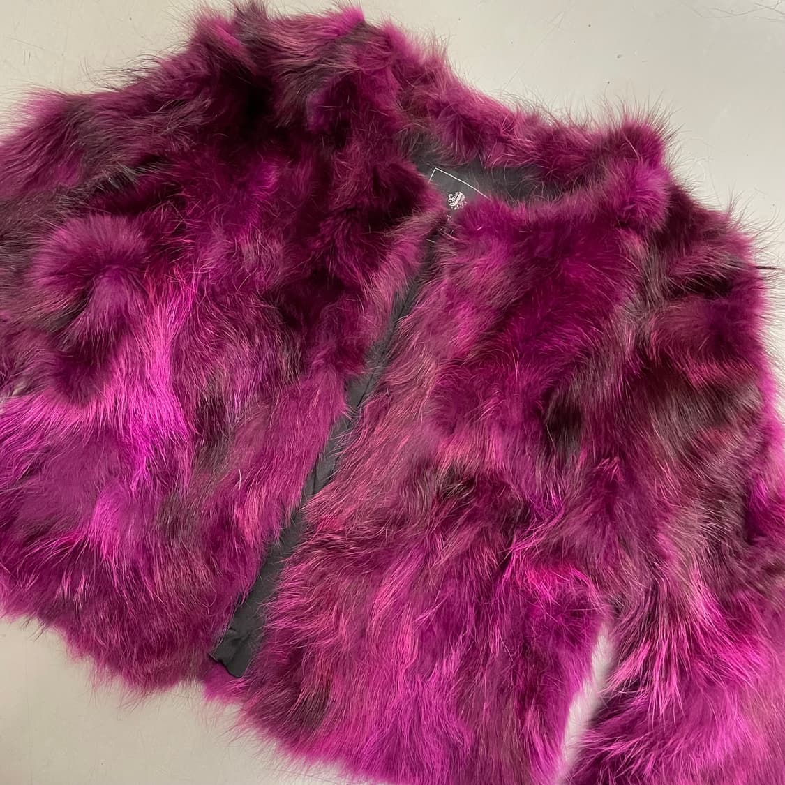 퍼플 라쿤 퍼 상품이미지2