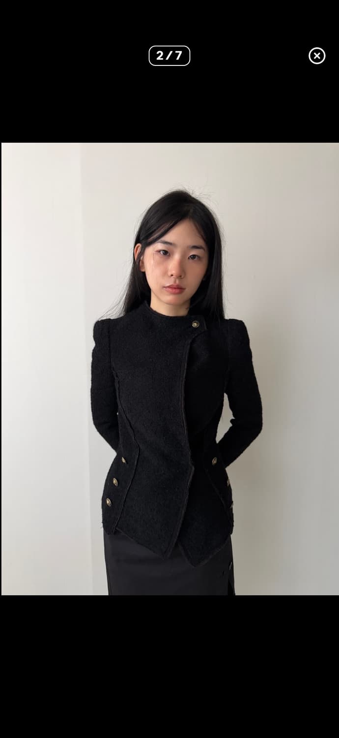 시스템 한섬 브랜드 울 자켓 상품이미지1