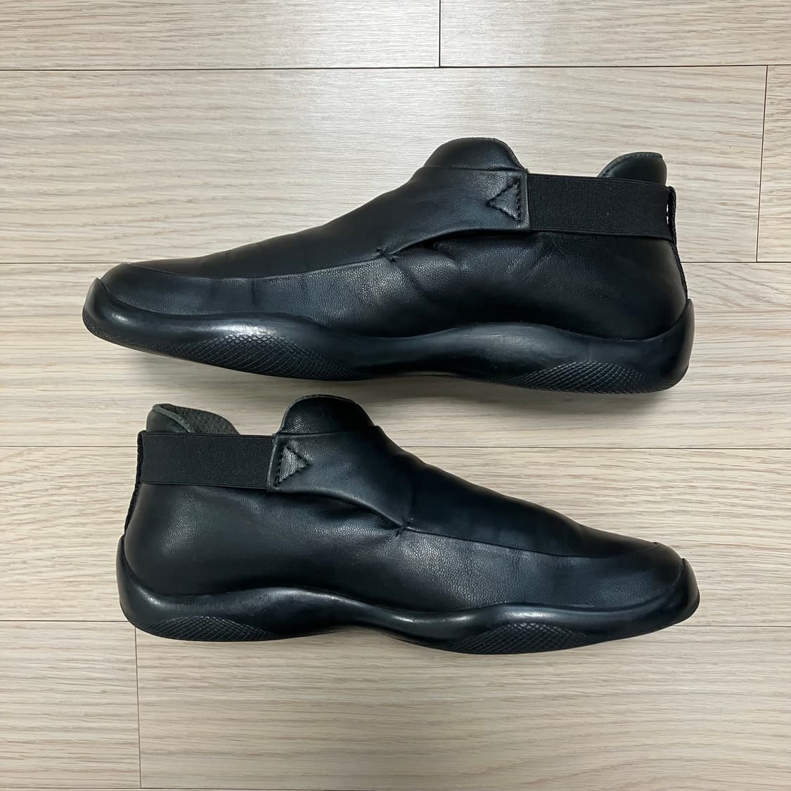 [Prada] 프라다 스포츠 레더 부츠 스니커즈 38.5 상품이미지3