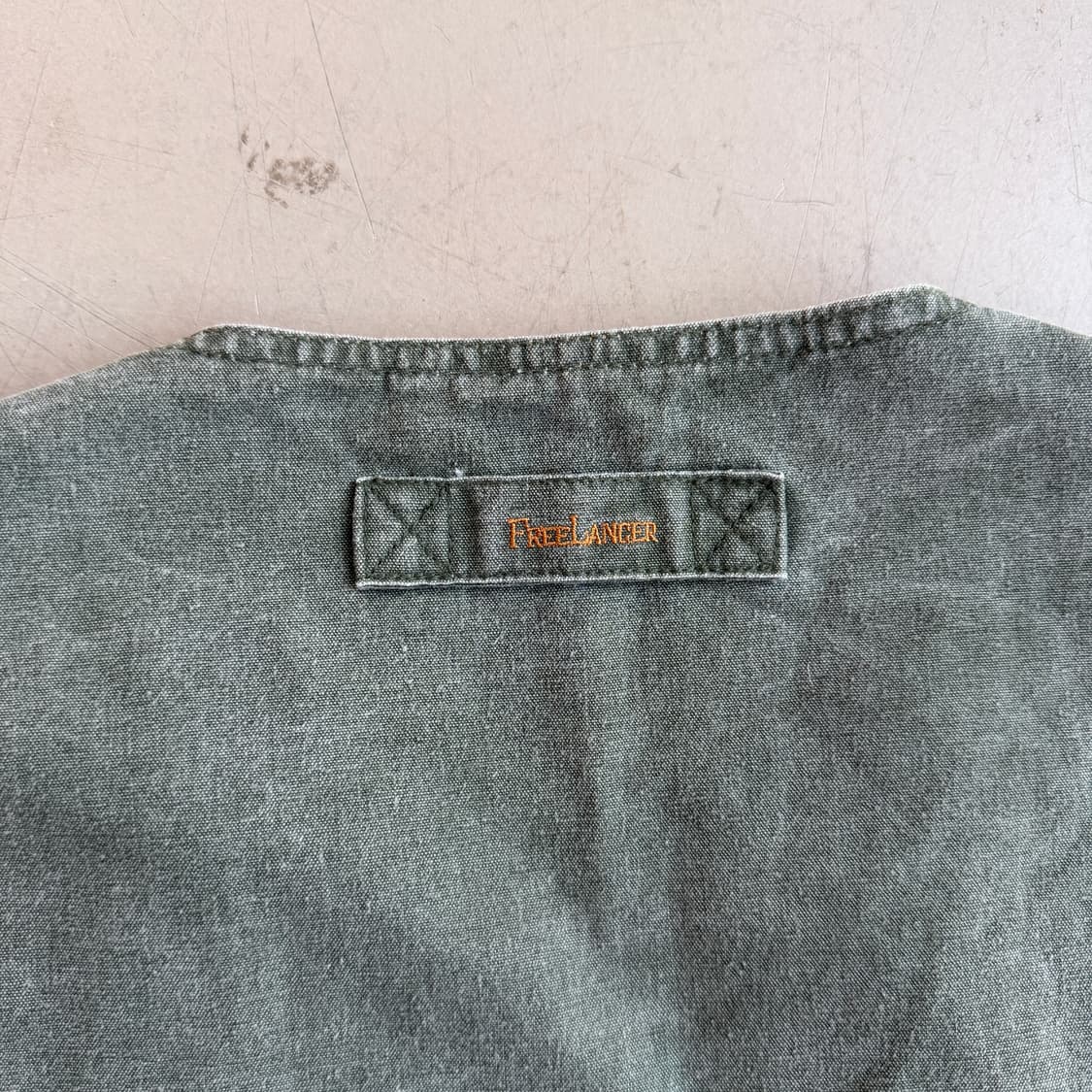 vtg 리버시블 워크 베스트 상품이미지5