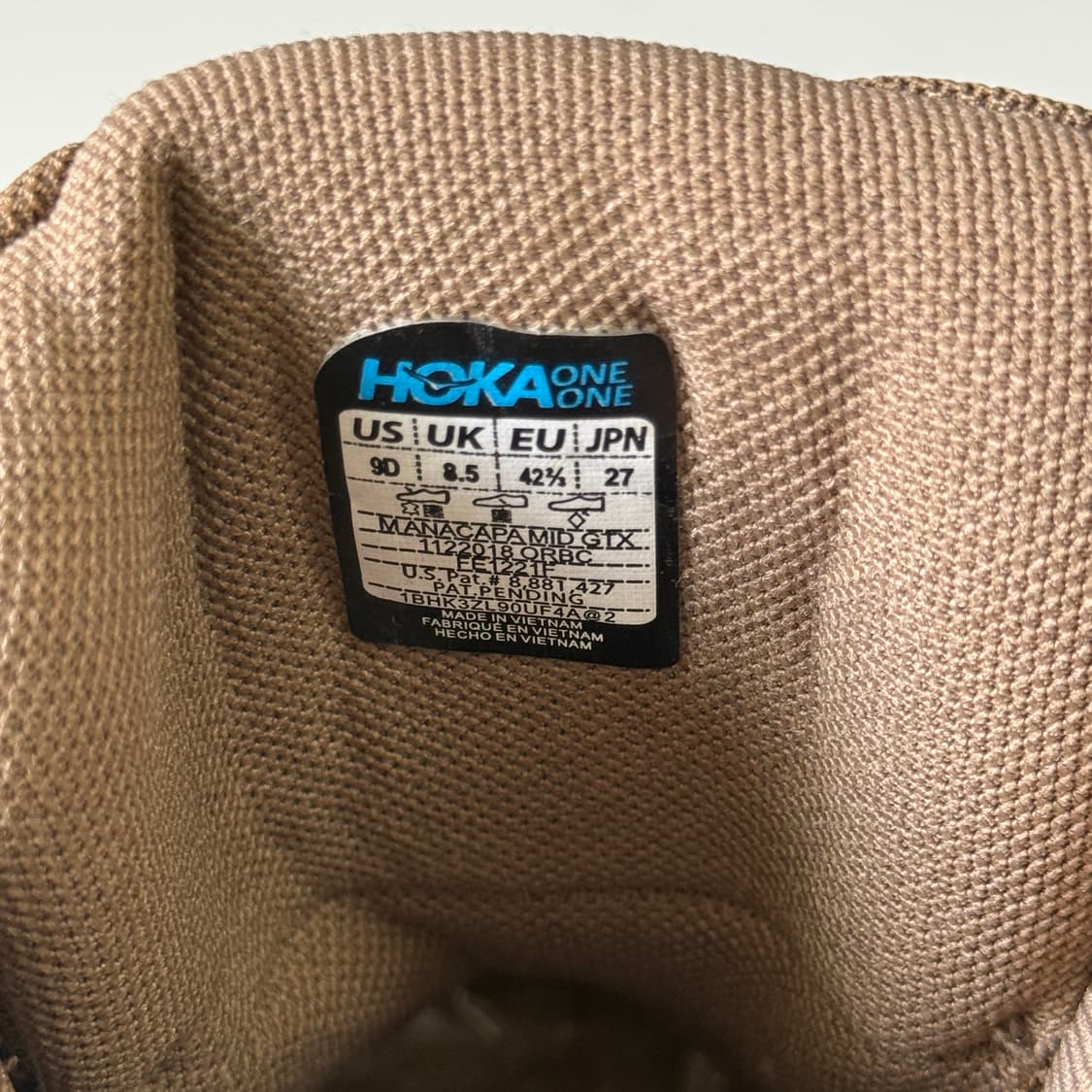 호카 마나카파 미드 GTX - 270사이즈 상품이미지6