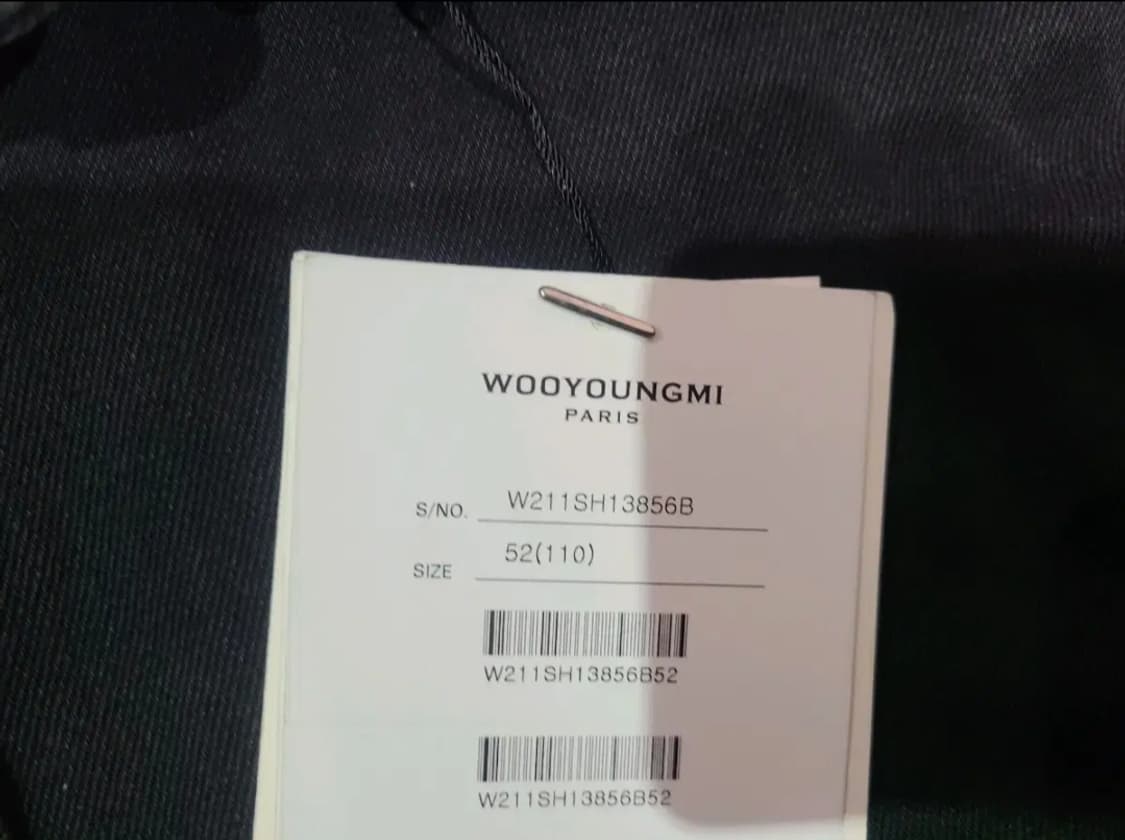 21SS 우영미 백로고 오버핏 데님셔츠 상품이미지10