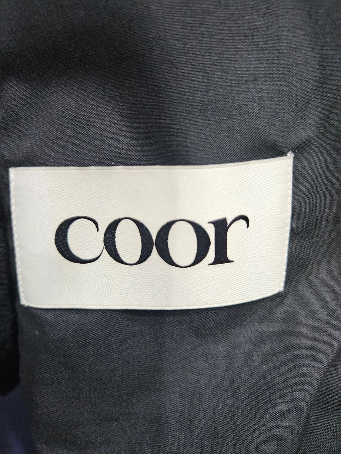 쿠어 블랙 남성 세미오버핏 95~100 망사자켓  상품이미지3