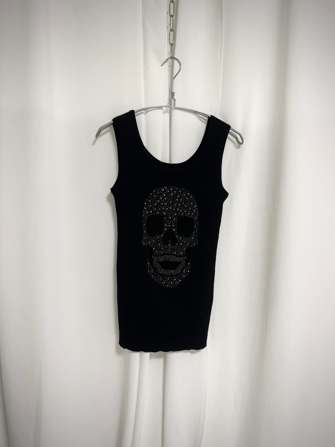 Cubic skull sleeveless 상품이미지2