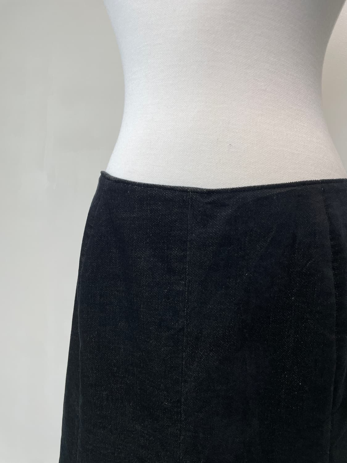 Filarf 빈티지 데님 텍스쳐 스커트  J03881 상품이미지2