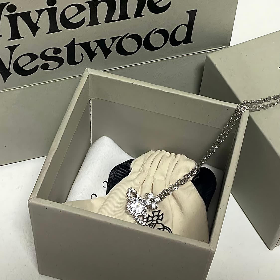 풀박스) 비비안웨스트우드 발렌티나 오알비 펜던트 목걸이 상품이미지2