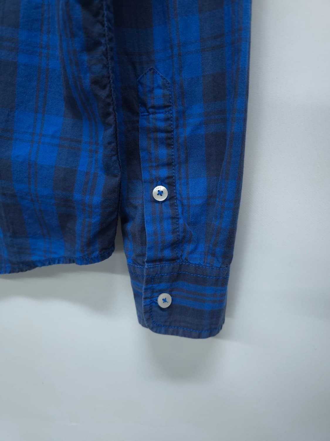 리바이스 화이트탭 블루 체크 남방 남성 셔츠 상품이미지9