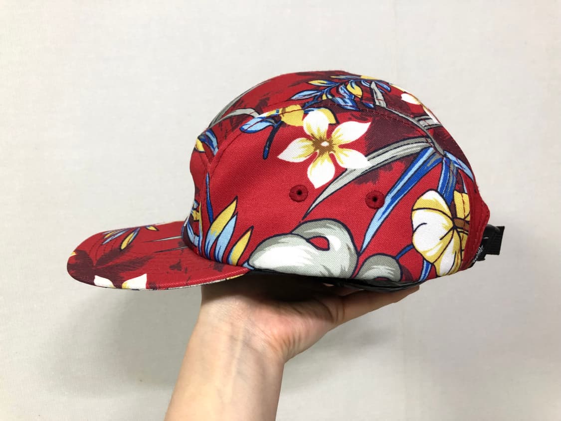 스투시 플로럴 하와이안 5패널 캠프캡 볼캡 모자 _ 레드 상품이미지4