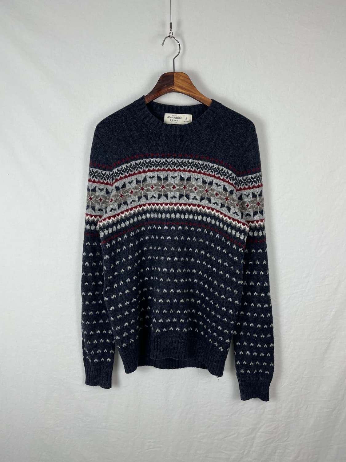 ABERCROMBIE & FITCH 노르딕 패턴 니트  상품이미지1