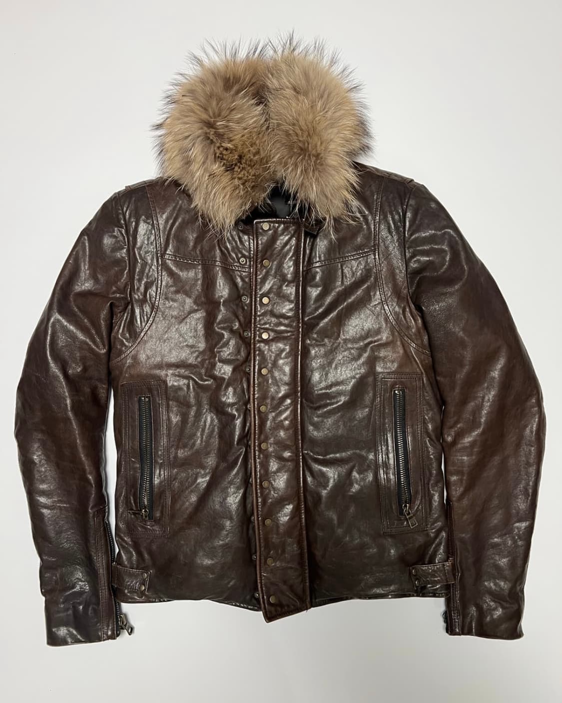 시스템 양가죽 자켓 상품이미지2