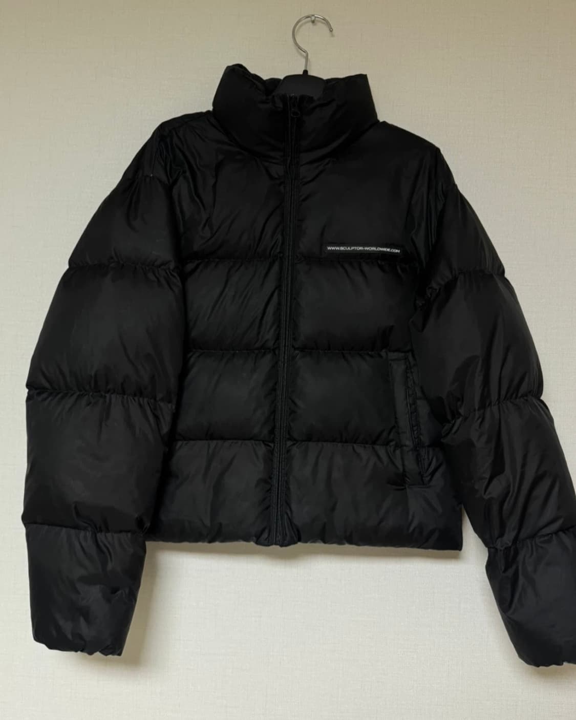 스컬프터 매트 크롭 푸퍼다운 블랙 (size S) 상품이미지1