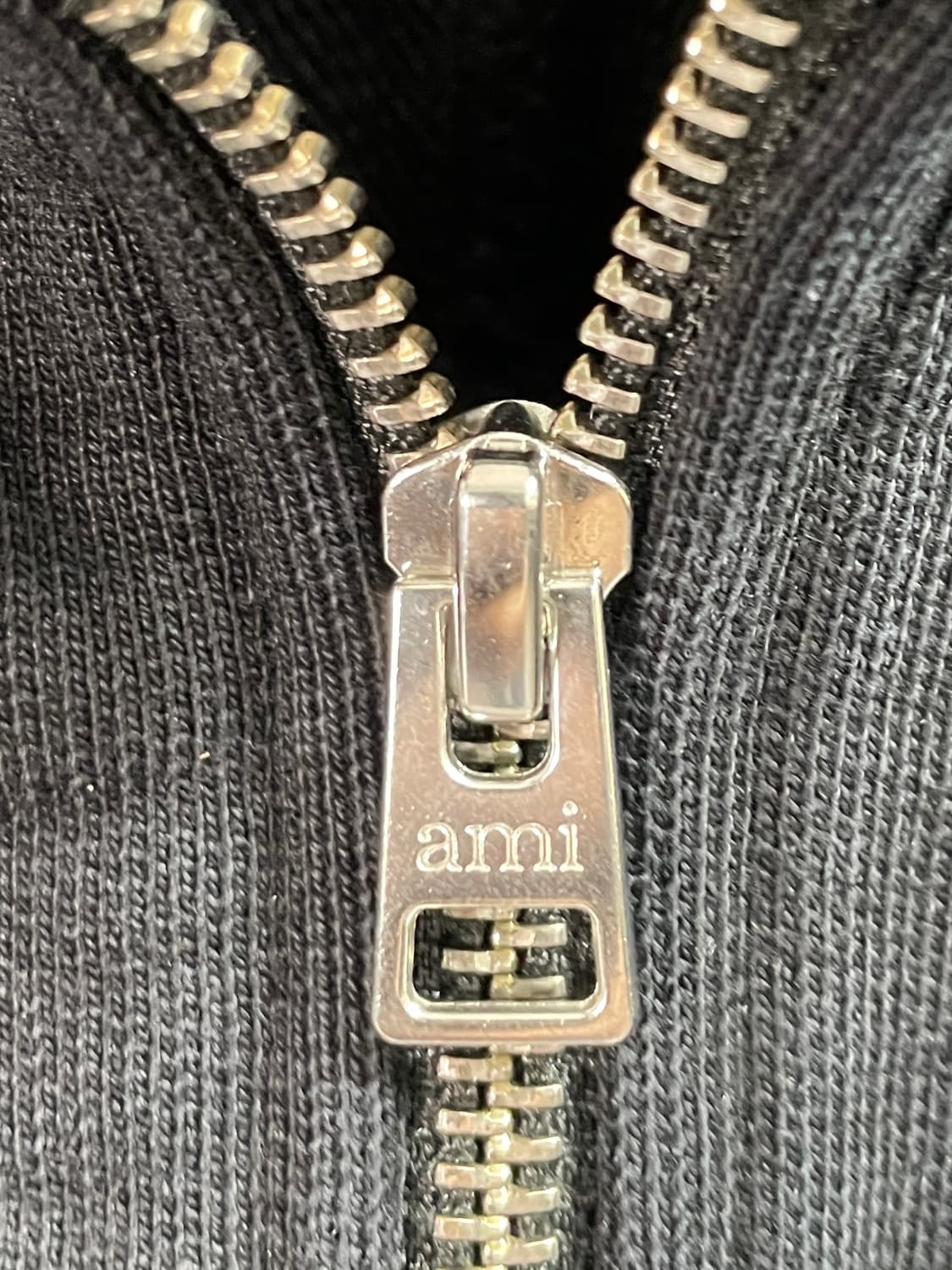 아미 인타르시아 빅로고 반집업 맨투맨 (on.561) 상품이미지6