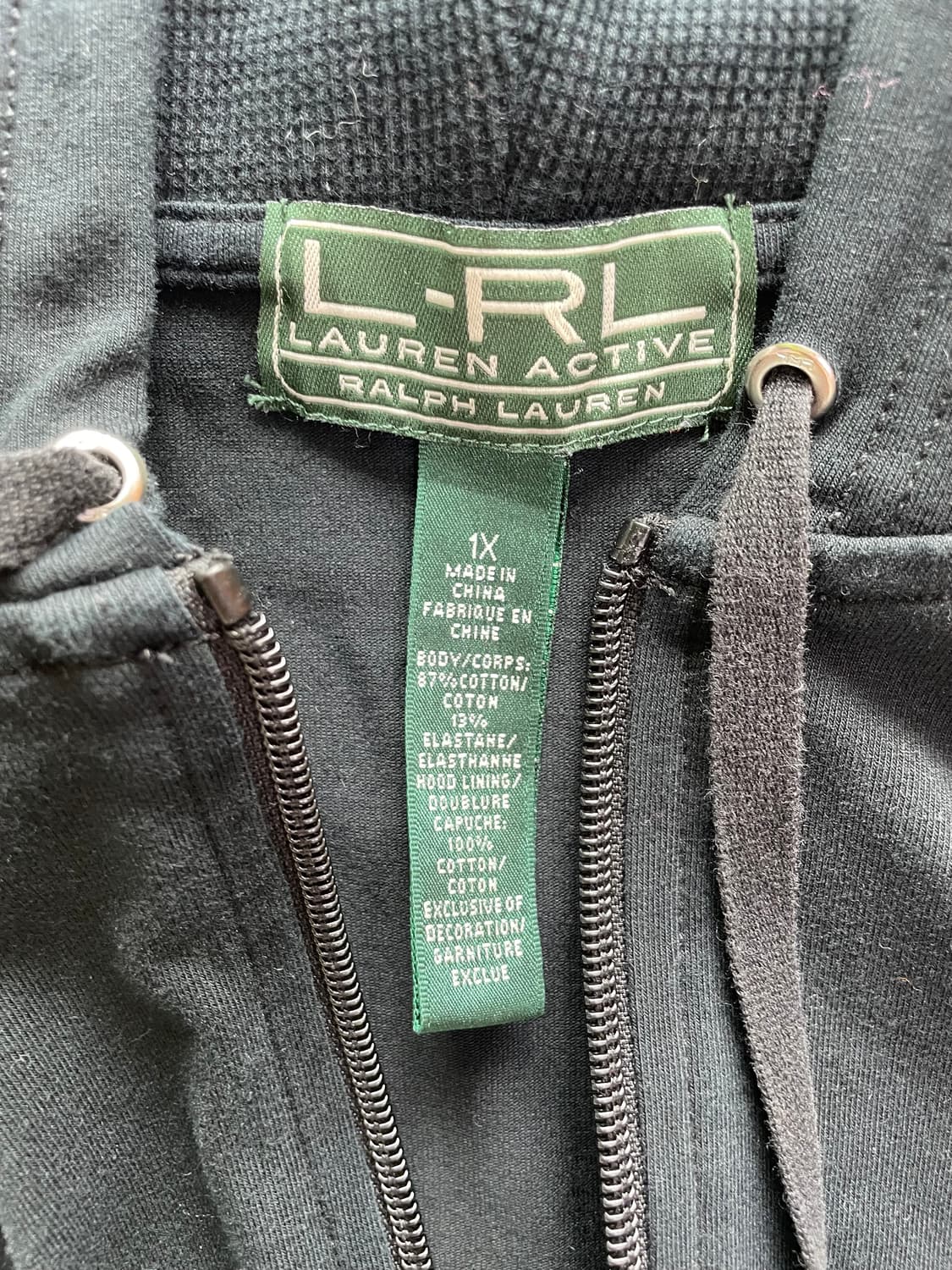 폴로 랄프로렌 L-RL 여성 후드집업 1X size 상품이미지3