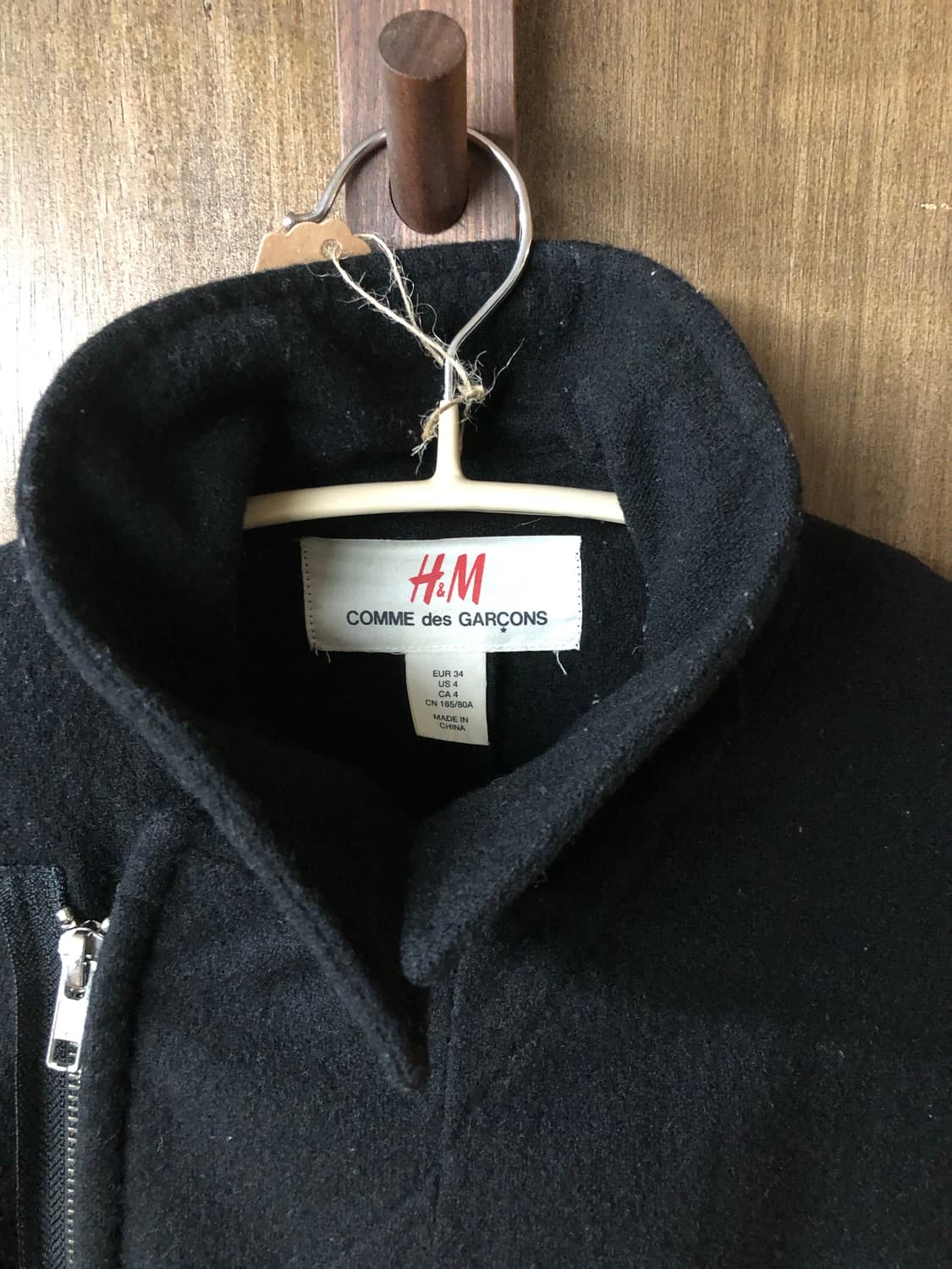 Comme des garcons X H&M 라이더 자켓 34 상품이미지5