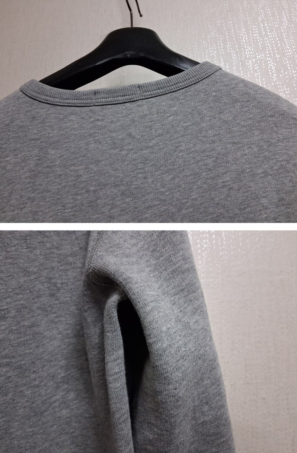 일본구제 폴로 랄프로렌 맨투맨 남성 90  그레이 기모맨투맨티 
 상품이미지5