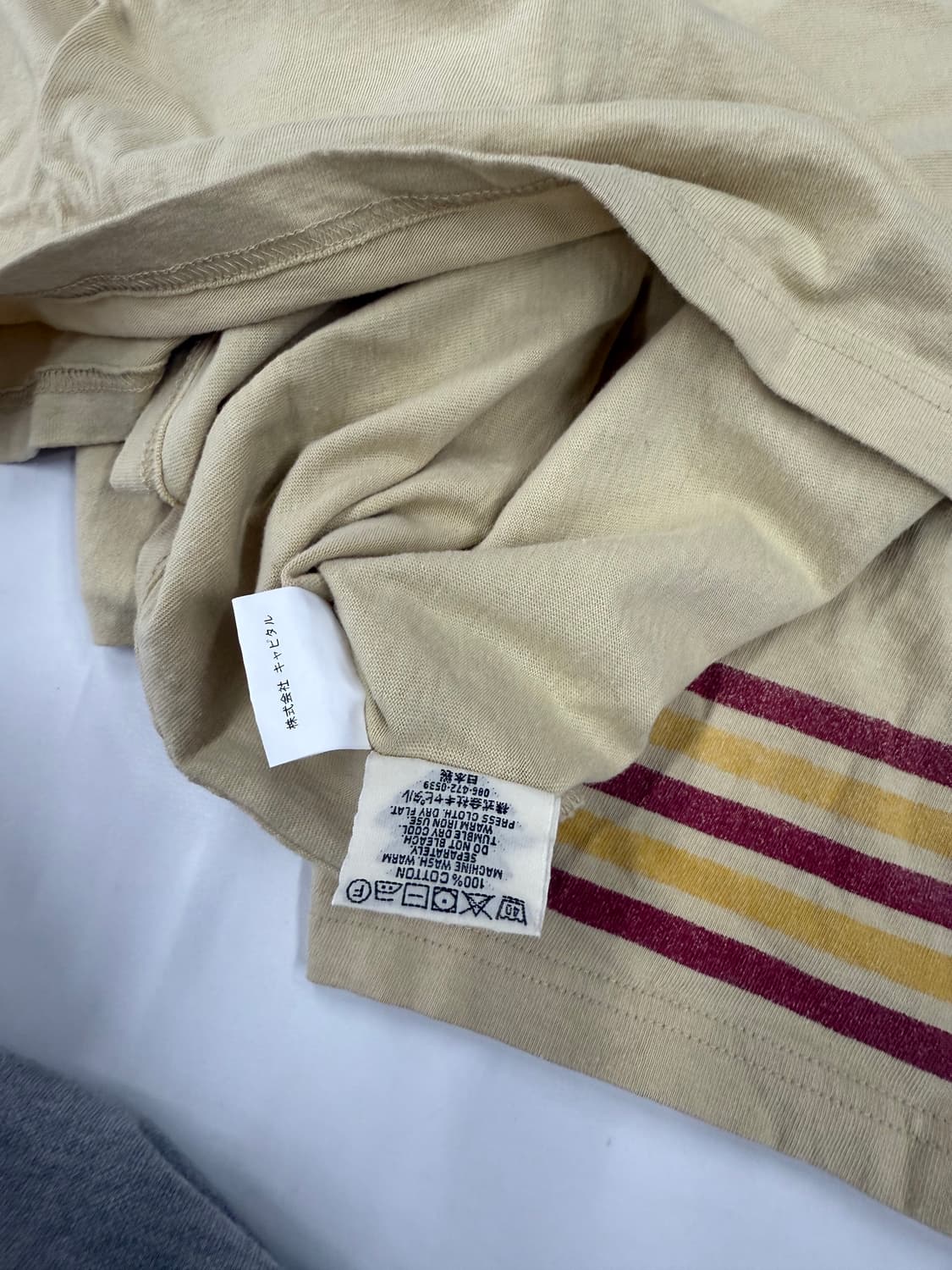 캐피탈 천축 티셔츠 5사이즈 상품이미지7