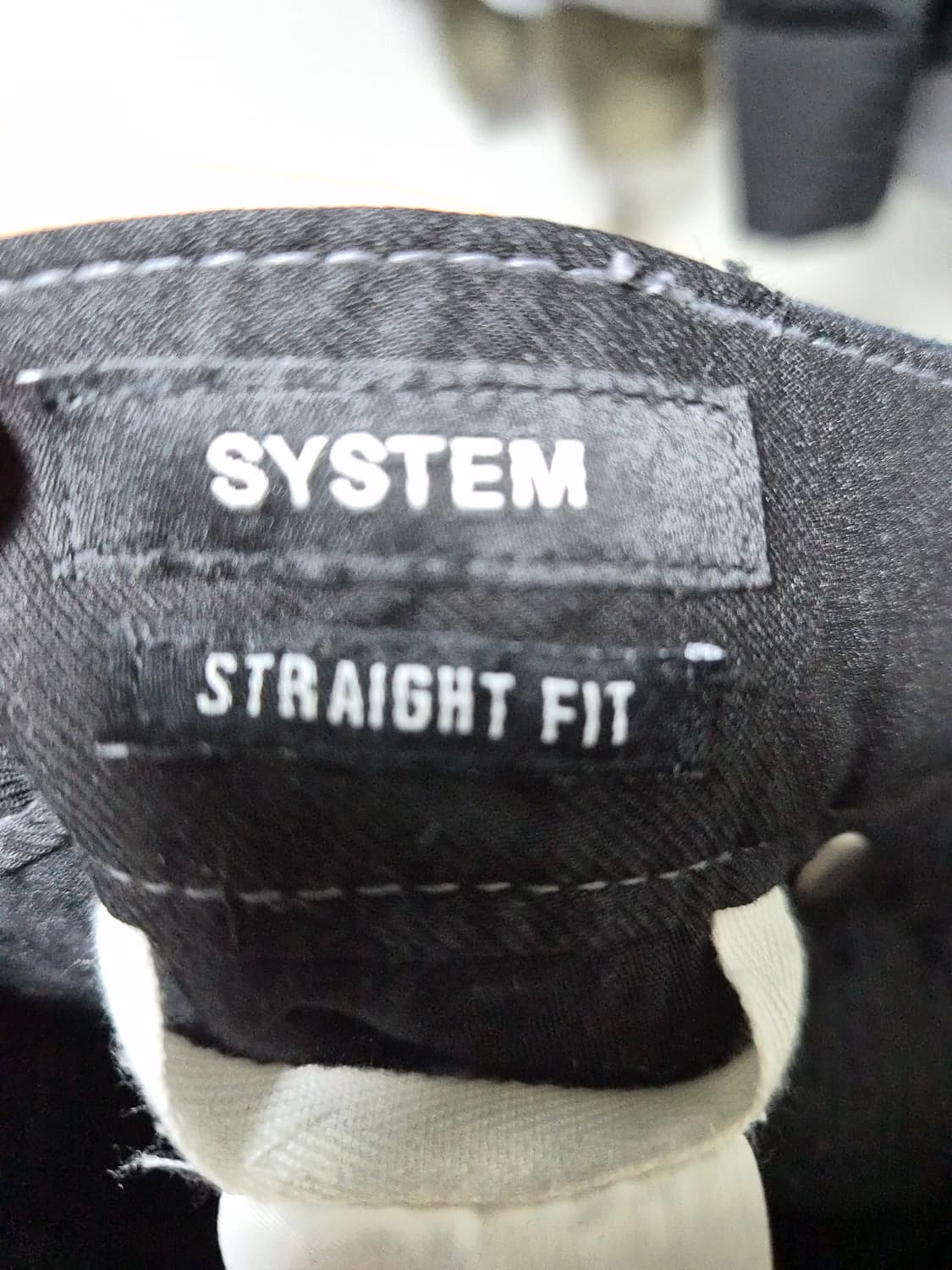 25fw 시스템옴므 네이비 벨벳 바지 스트레이트 핏 78 상품이미지3