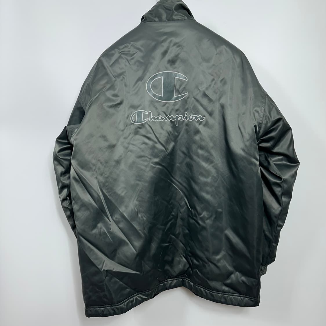 챔피온 오리지널 (일본판) 리버시블 유광 봄버 자켓 상품이미지2