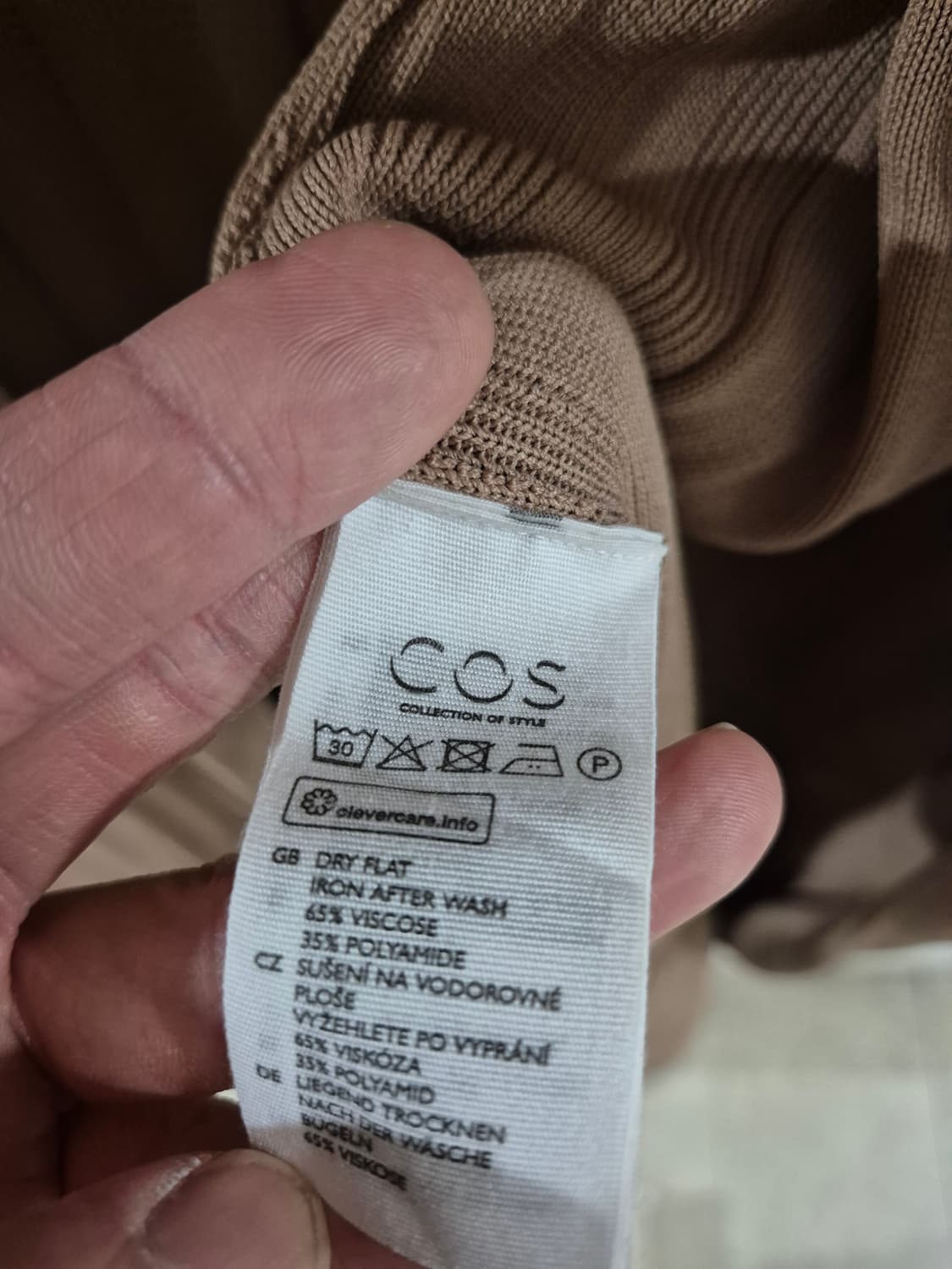 COS코스 여자 오픈형 롱 가디건 오버핏 상품이미지5