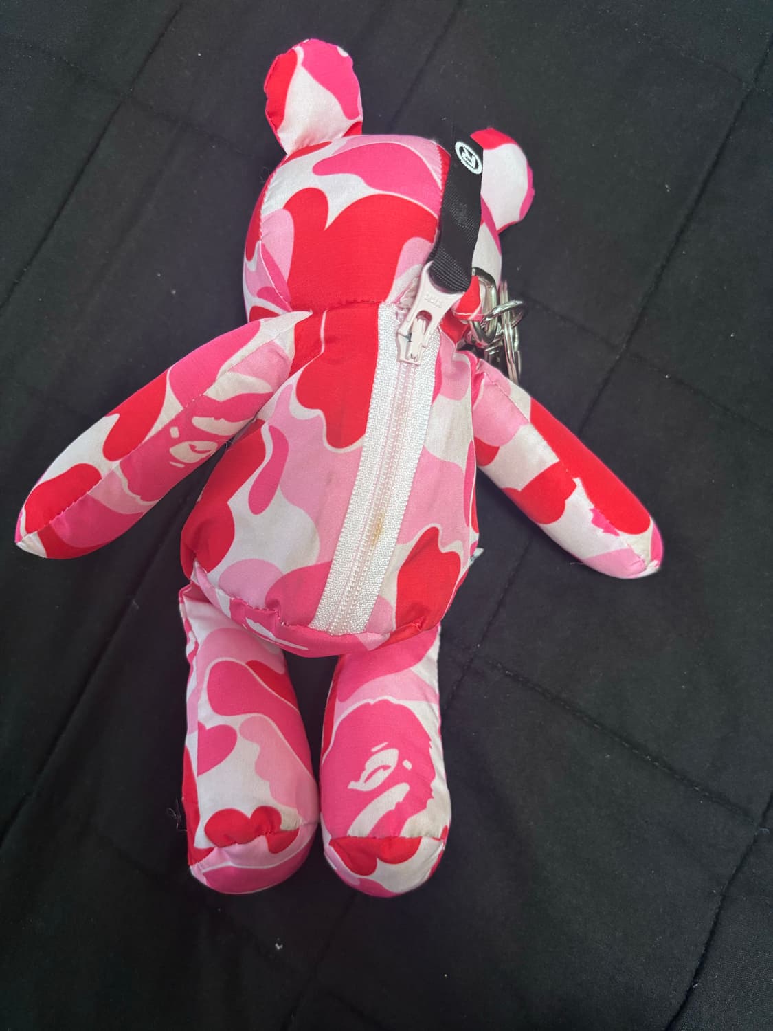 베이프 카모베어 에코백 가방 키링 핑크 상품이미지5