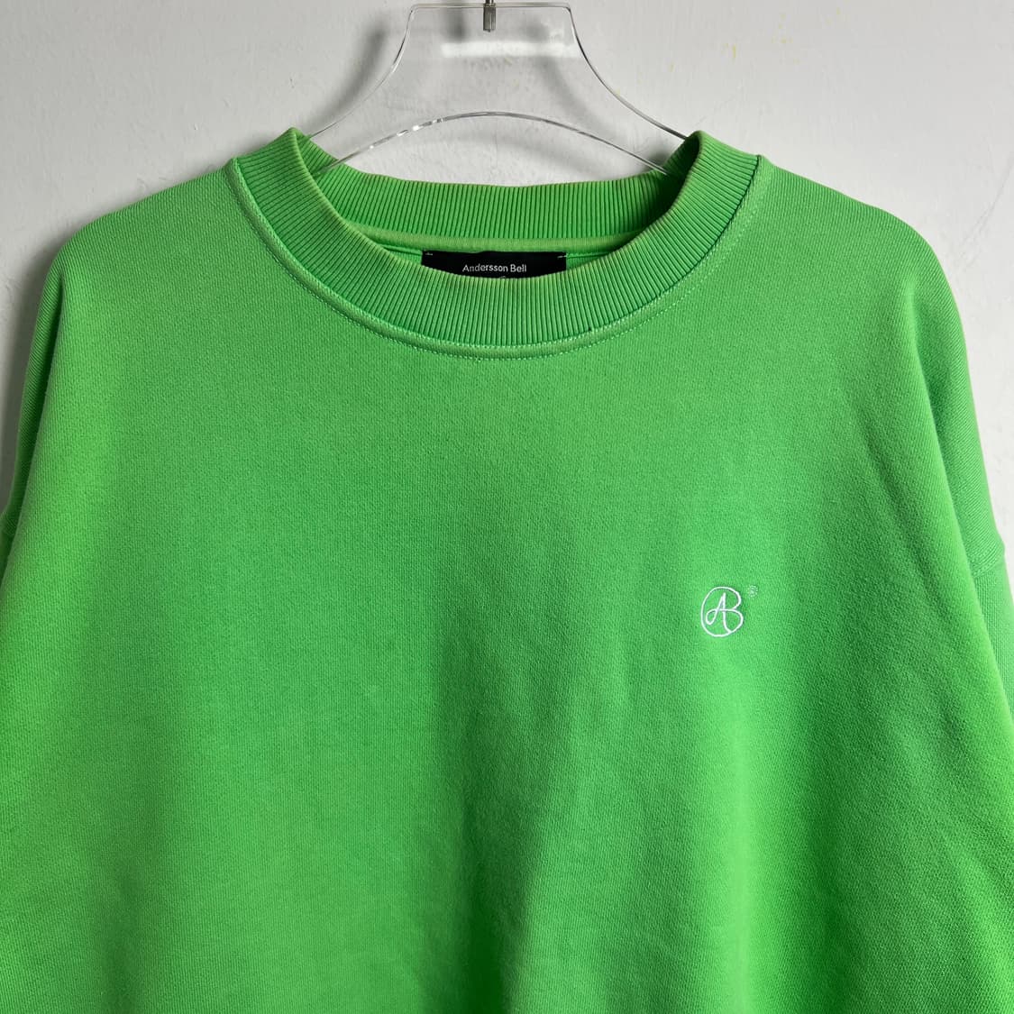 앤더슨벨 시그니처 엠블럼 헤비 맨투맨 L 상품이미지4