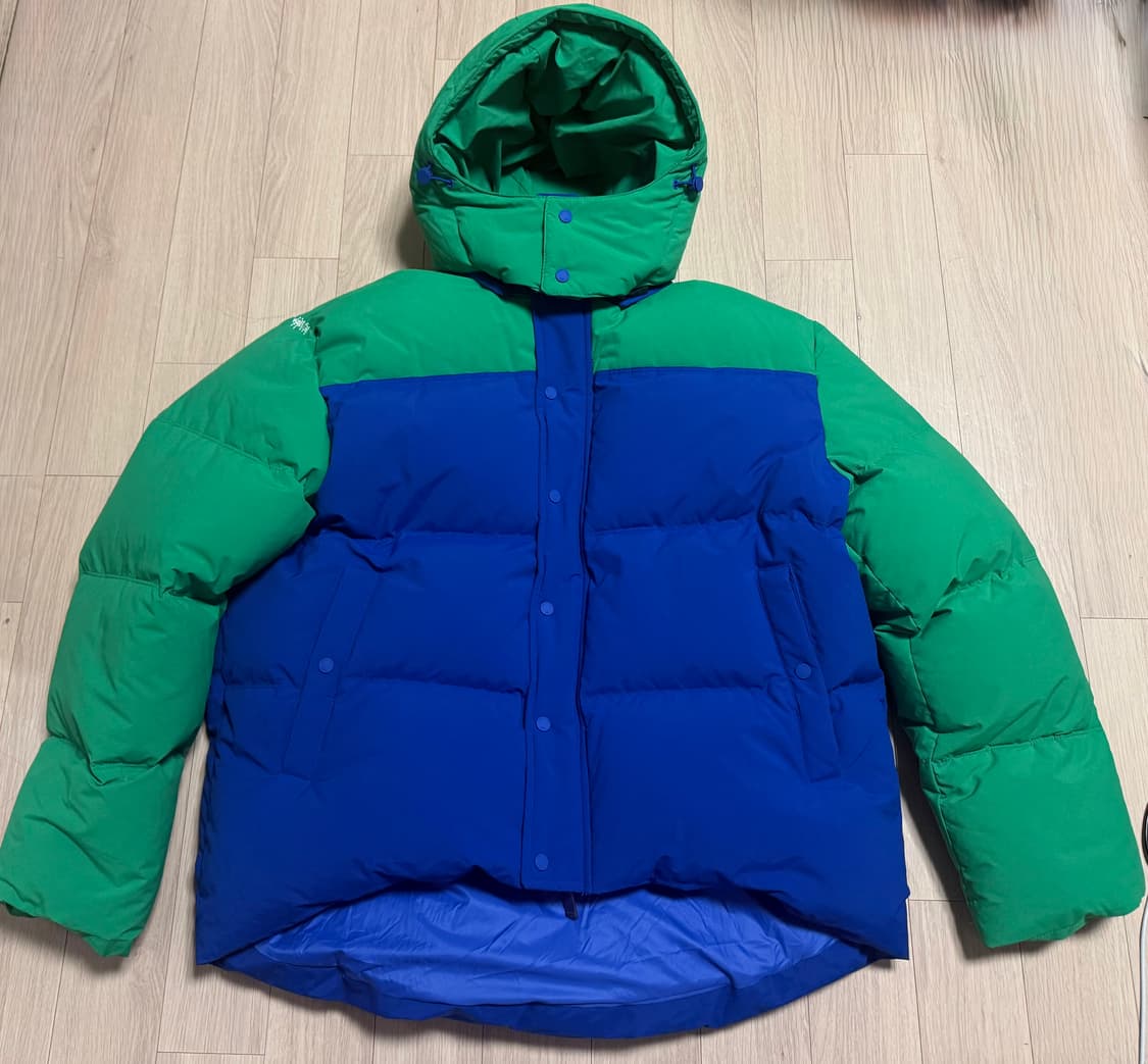 아더에러X자라(Adererror x ZARA) 컬러 블록 패딩 XS 상품이미지3