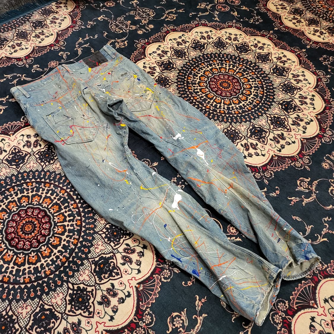 G-Star Raw 페인팅 청바지 (34) 상품이미지6