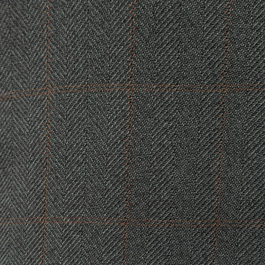 Aquascutum London 실크 100% 헤링본 윈도페인 자켓 상품이미지8