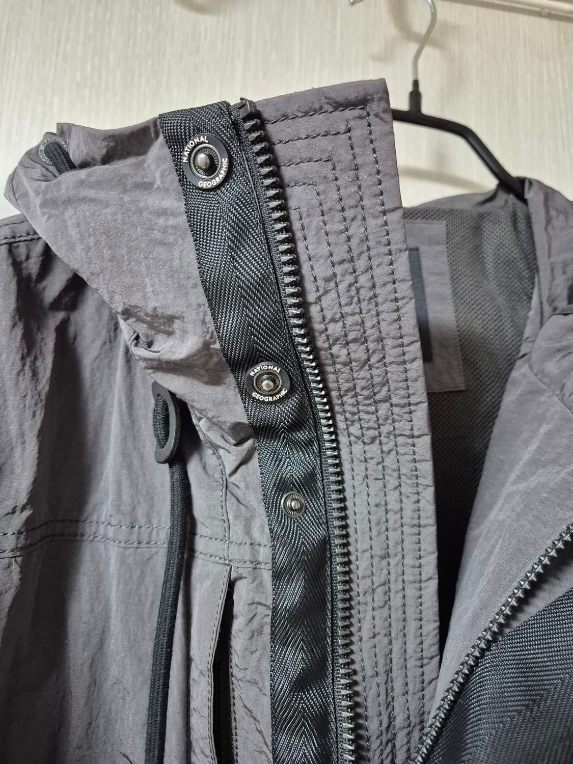 내셔널지오그래픽 페루스 피쉬테일 롱점퍼 춘추  야상 M 상품이미지6