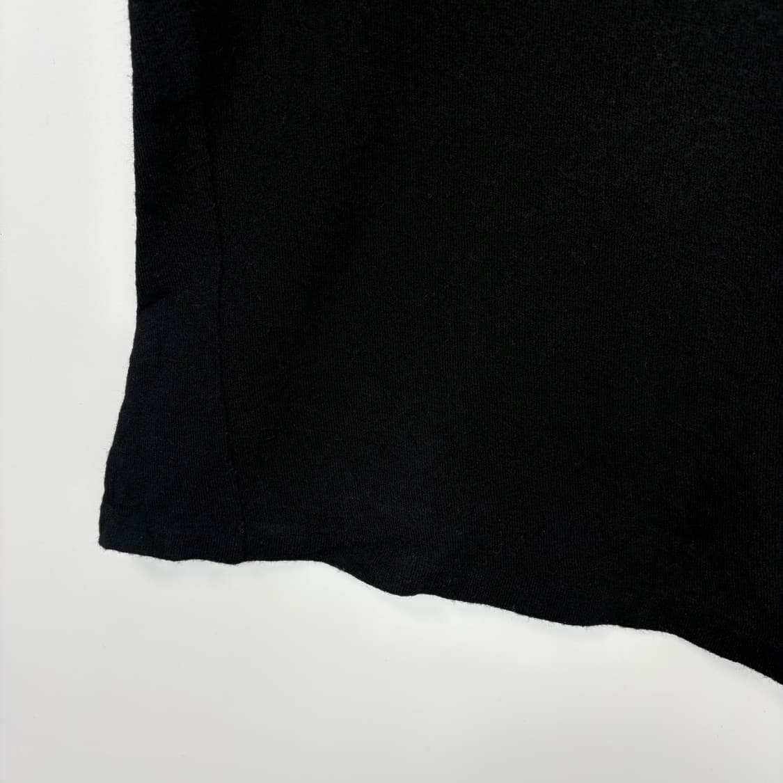 요지야마모토 패턴 터틀넥 니트 티셔츠 상품이미지5