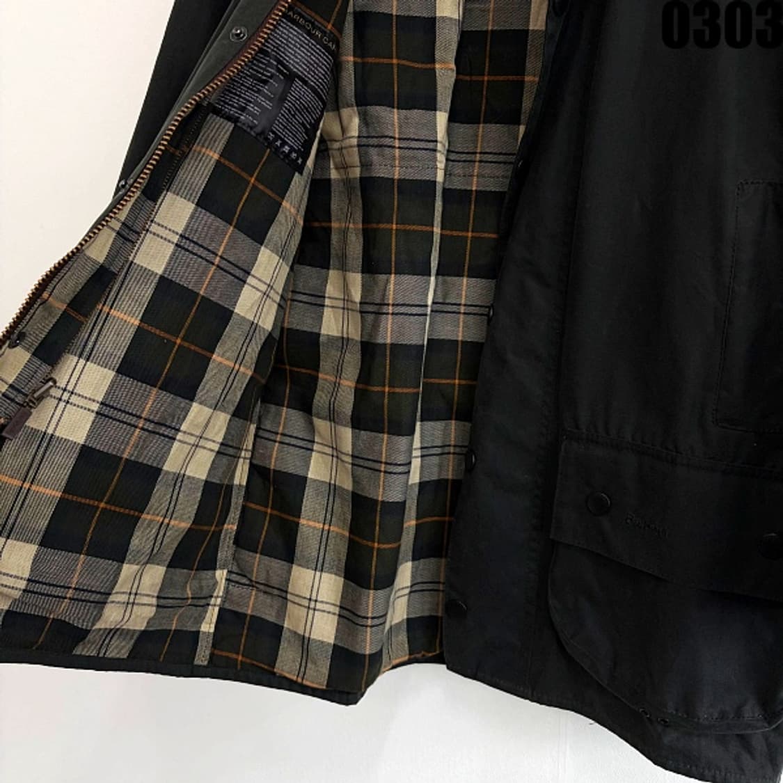 바버 Barbour 비포트 Beaufort 왁스 자켓 M 0303 상품이미지4
