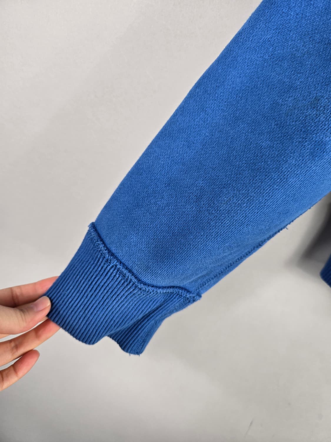 [무료배송]아베크롬비 피치 L 남성 기모 머슬핏 후드 집업 상품이미지4